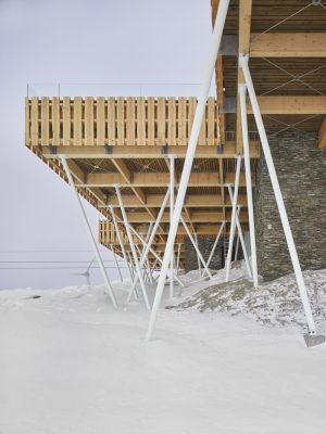 Mount Gütsch Restaurants, Andermatt, Swiss Alps building