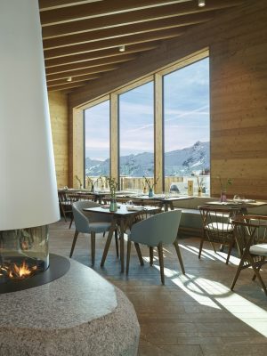 Mount Gütsch Restaurants, Andermatt, Swiss Alps building