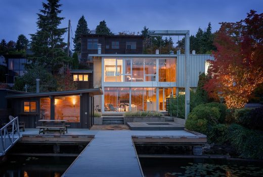 Washington Waterfront house design by Heliotrope Architects