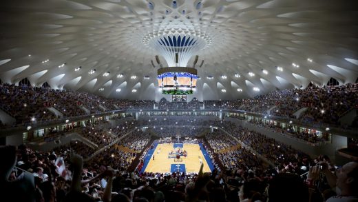 Quzhou Sports Campus Stadium building by MAD Architects in China