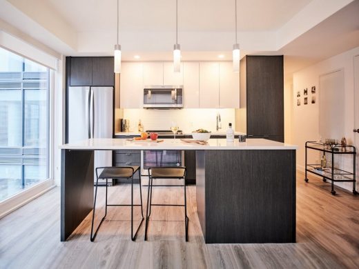 SODO Residences Calgary kitchen interior