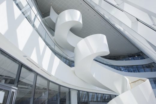 Staircase at One Bank Street London