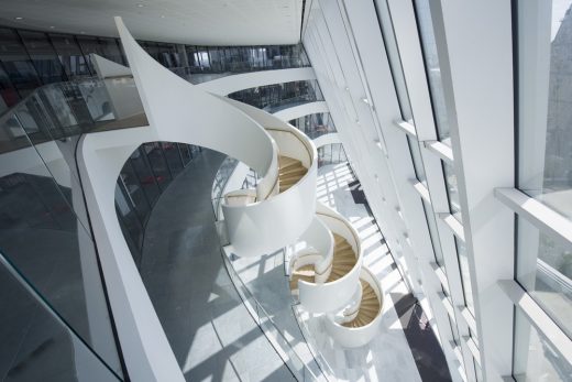 Staircase at One Bank Street London