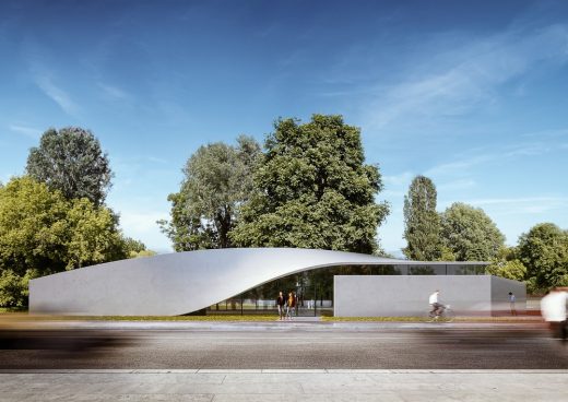 The Cube Dresden Carbon Concrete Building by HENN Architekten