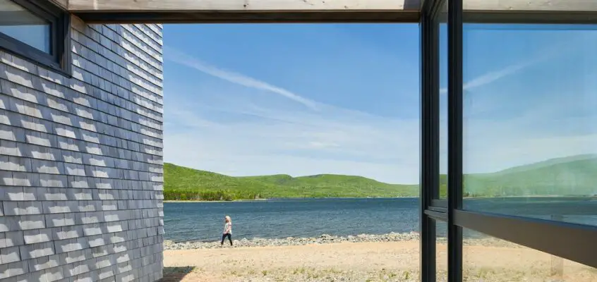 Abacus House on Bras d’Or Lake, Nova Scotia