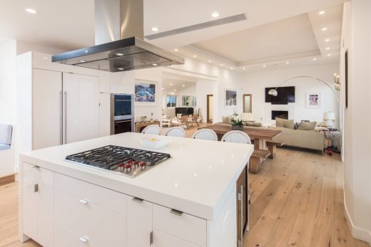 Broad Beach Road house interior, Malibu, California