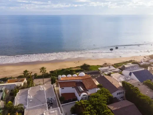 Bruce Jenner's former Malibu beach house USA
