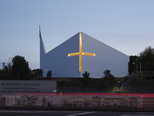 Chapel of St Peter Auckland New Zealand architecture news