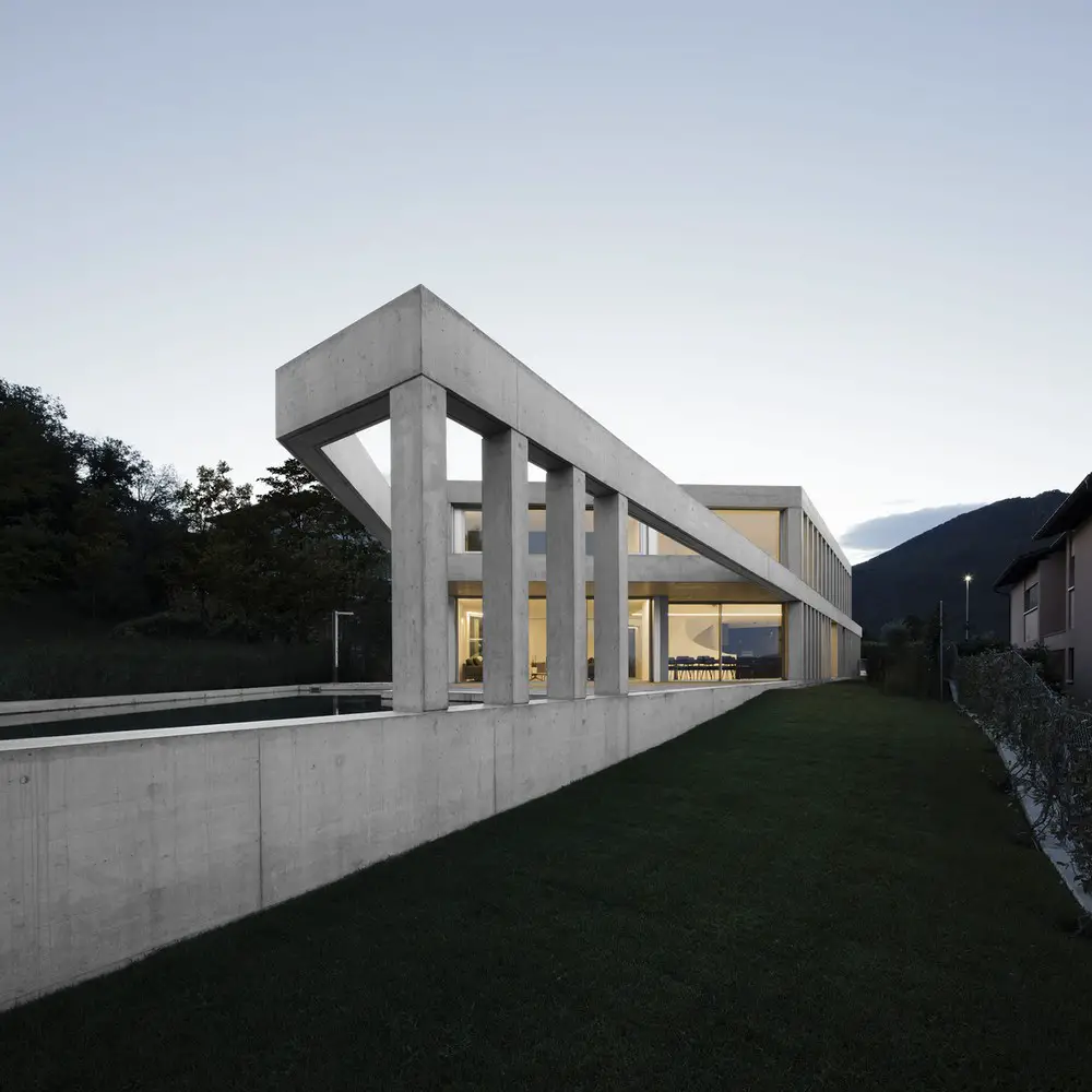 Concrete Villa Switzerland