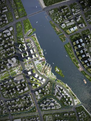 Guangzhou Shipyard Master Plan Liwan District China