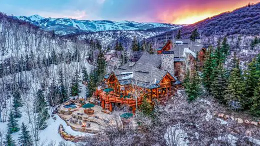 Mitt Romney's Park City Utah Mountain Ski Home