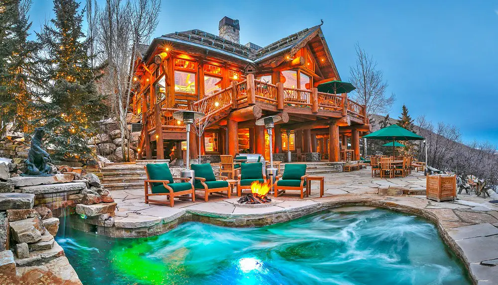 Mitt Romney's Utah Mountain Ski Home USA