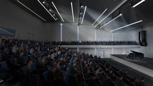 Vilnius Concert Hall Contest Design by Naza Arquitectura y Diseño