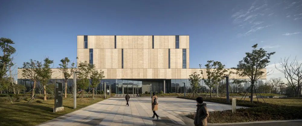 Ningbo New Library Building in China by SHL