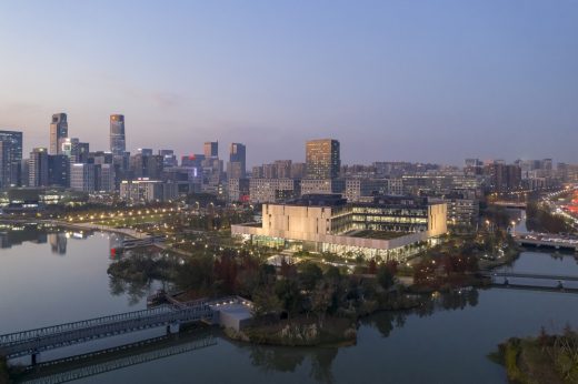 Ningbo New Library Building in China by SHL