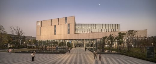 Ningbo New Library Building in China by SHL