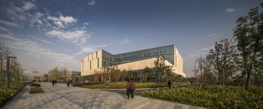 Ningbo New Library Building in China by SHL