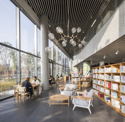 Ningbo New Library Building in China by schmidt hammer lassen architects