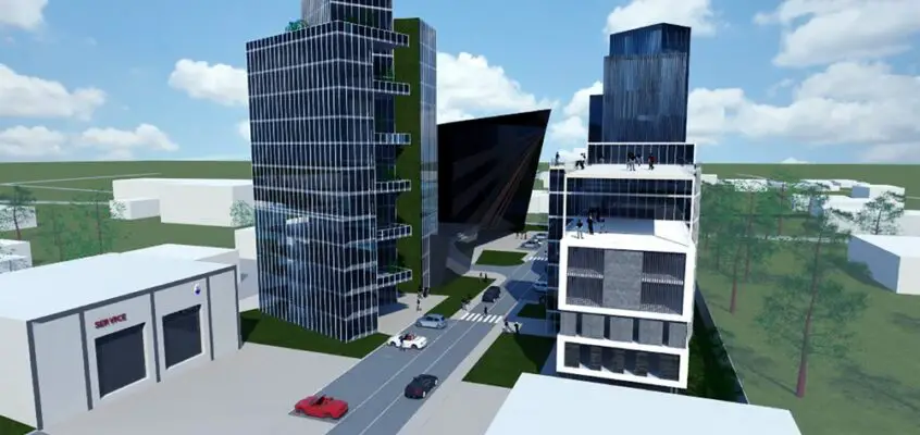Omega Motor City in Tbilisi, Georgia Design
