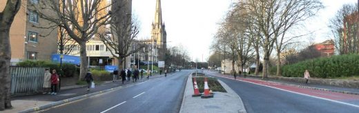 Redcliffe Way Bristol dual carriageway design landscape