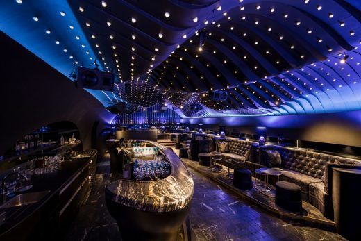 Sechser Nightclub Vienna design by Söhne & Partners Architects