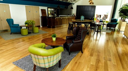 The Beautiful Moneypenny Office interior design