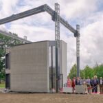 3D-printed model home, Kamp C Westerlo Antwerp Buildings