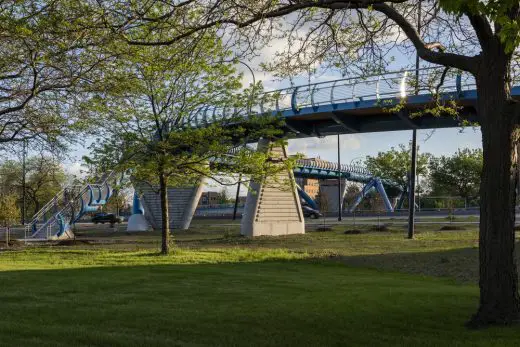 41st street and Lake Shore Drive Bridge