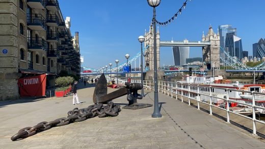 Butler’s Wharf River Thames promenade