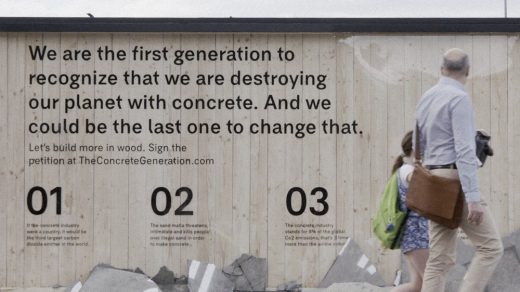 Concrete causes climate catastrophe Stockholm