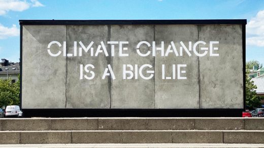 Climate change is a big lie