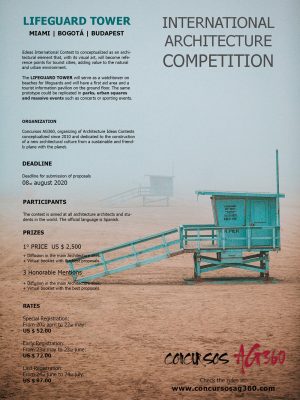 Concursos AG360 Calls For Ideas Contest LIFEGUARD TOWER
