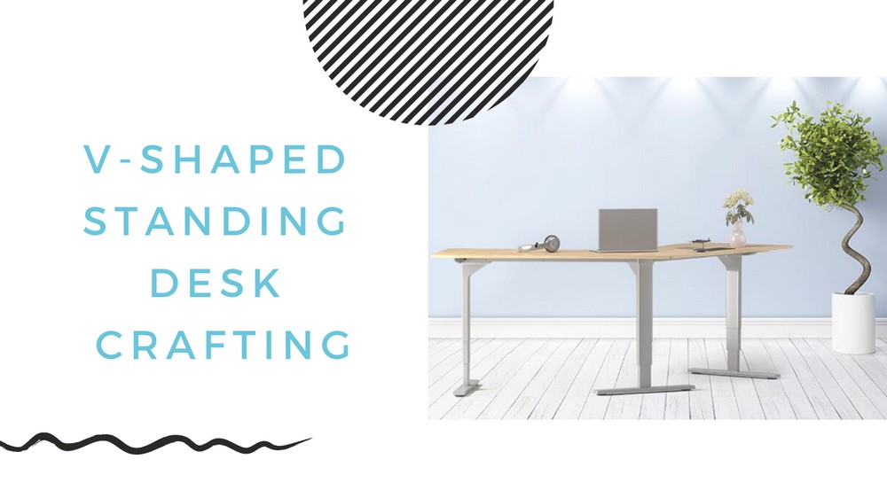 Easy Crafting of a V-Shaped Standing Desk