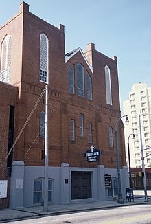 The Ebenezer Baptist Church in Atlanta, Georgia USA