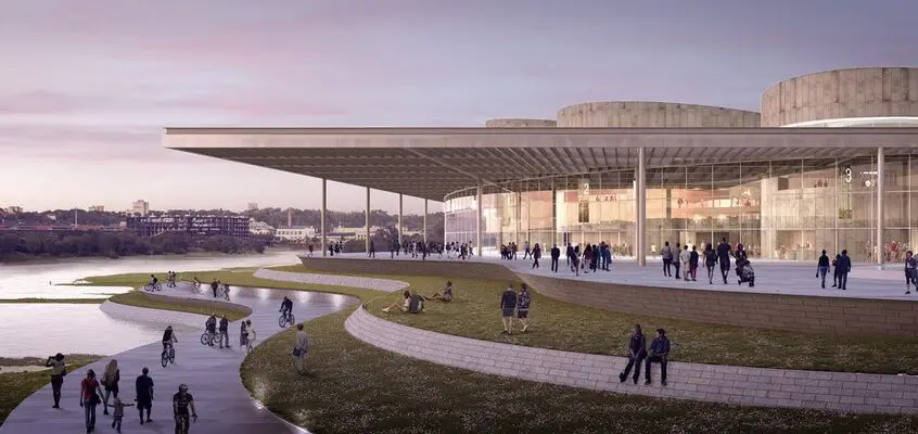 Kaunas Concert Centre in Central Lithuania