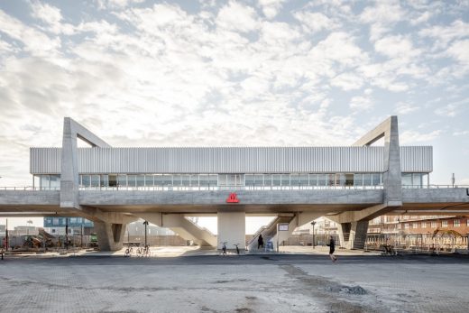 Orientkaj Station Copenhagen building by Cobe