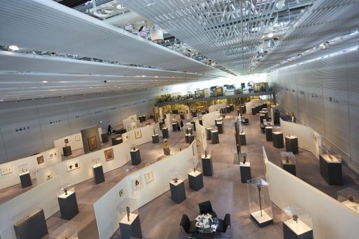 Sainsbury Centre for Visual Arts living area exhibition