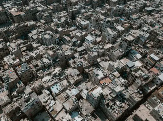 Shatila refugee camp in Beirut, Lebanon