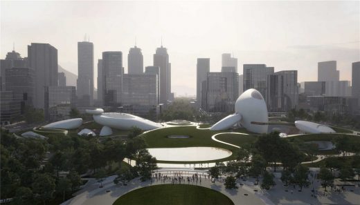 Shenzhen Bay Culture Park by MAD Architects