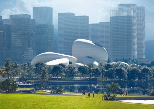 Shenzhen Bay Culture Park by MAD Architects