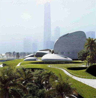 Shenzhen Bay Culture Park by MAD Architects