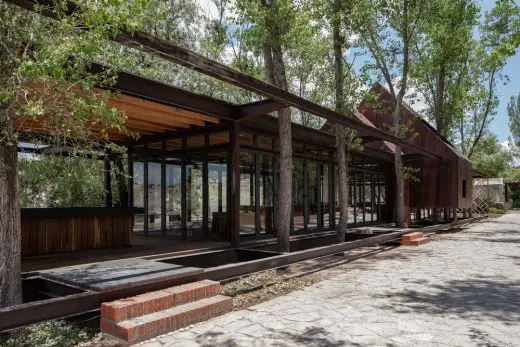 Terraza / Rancho Sierra Allende, Guanajuato, México bu fabián m escalante h | arquitectos