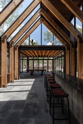 Terraza / Rancho Sierra Allende, Guanajuato, México bu fabián m escalante h | arquitectos