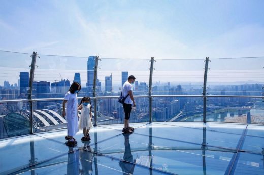 The Crystal skydeck Raffles City Chongqing