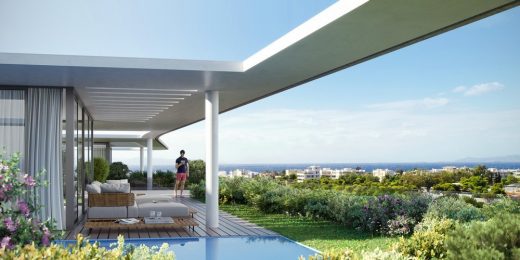 Τhe Wave residential building Glyfada Golf Club Athens