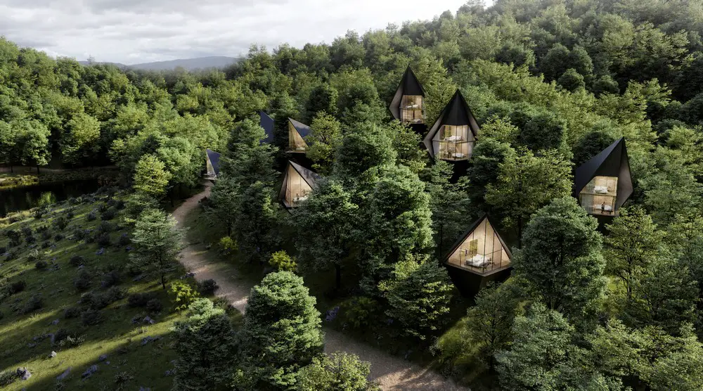 Tree Houses West Virginia United States