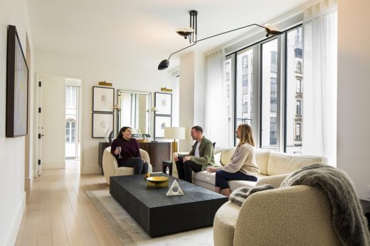 Tribeca Rogue, Manhattan condo building interior