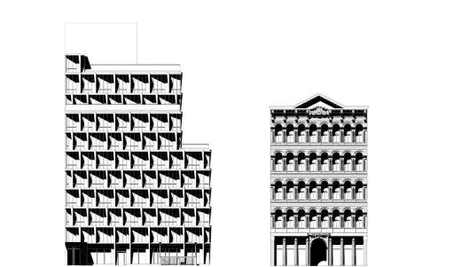 Tribeca Rogue, Manhattan condominium drawing