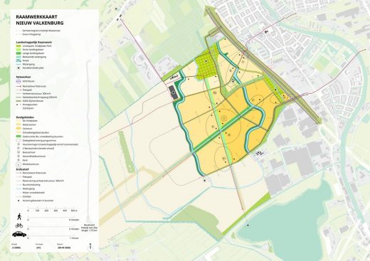 Framework for Former Valkenburg Naval Air Base in Katwijk by KCAP