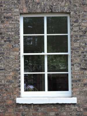 Where should you check out sash windows